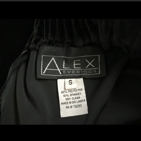 Alex Evenings long velvet A line skirt siz… - Picture 4 of 6